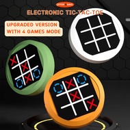 SHENMASTER 4-in-1 AI Powered Tic Tac Toe Board Game Portable Handheld Tic Tac Toe Kids & Adults Trav