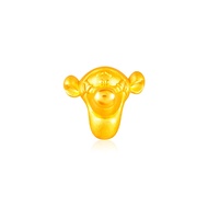 SK Jewellery Disney Face of Tigger 999 Pure Gold Charm Bracelet