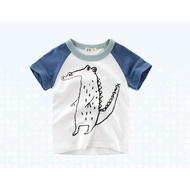 Kids Boy Girls Unisex  Little Cute Kids T-Shirts Cotton Short Sleeve Summer Wear Baju kanak kanak