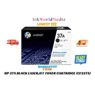 HP 37A Black LaserJet Toner Cartridge (CF237A)