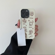 Cute Foodie Casing For OPPO Reno 6 6Z 5 5K 5F 5Z 4 Lite 4F 5G 4G Luxury Leather Cover jellycat Soft 