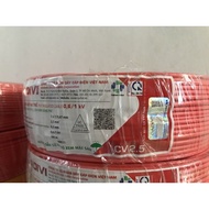 [ 100 meters 1c ]Standard CV1.5, 2.0, 2.5, 3.5, 4.0, 5.0, 6.0 Single Electrical Wire ( CADIVI)