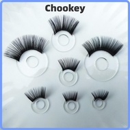 CHOOKMY 10pcs Eyes Eyelash Toys, 12-35mm DIY Doll Toy Safety Eyes, High Quality 8 Styles Stereoscopi