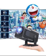 🔥限時🔥有聲有畫 日本直送 【搭載180°旋轉・Android 11】Polocsh HY320 投影儀 天花板投影 小型 家庭用 自動梯形校正Netflix Disney plus Disney +