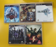 PS3 遊戲 Bayonetta, Final Fantasy XIII, Biohazard 5 & 6,真·三國無雙7 合售 PS3