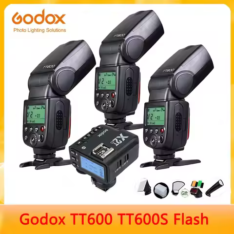 Godox TT600 2.4G Wireless GN60 Master/Slave Flash With Built-in Trigger System Compatible For Canon