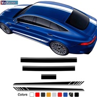 Edition 1 Car Hood Decal Roof Rear Side Stripes Skirt Sticker For Mercedes Benz AMG GT S 4 Door X290