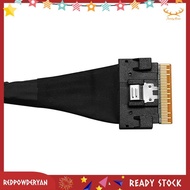[Redpowderyan.] PCIE4.0x8 SFF8654 to SFF8654 Male to Male Data Cable Slimsas 8X SFF8654 X8  Cable fo