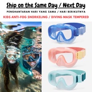Sub3@ Anti-Fog Kids Snorkeling Mask Snorkeling Goggle / Diving Mask / Topeng Selam Kanak-Kanak
