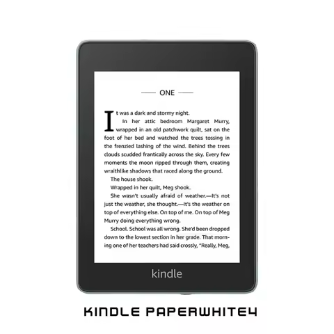 Kindle Paperwhite4 Black 8GB eBook e-ink Screen WIFI 6"LIGHT Wireless Reader With built-in backlight