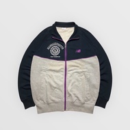 NWBC Track Sweat Track Top Jacket Navy Grey