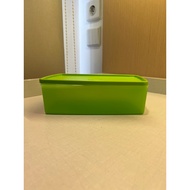 HIJAU Tupperware rectangular container Green