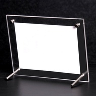Acrylic Photo Frame Table Decoration A3 Business License Frame Crystal 6-Inch 7-Inch A5 Organic Glas