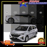 New Alza Black Tinted 4Door 4 Tingkap Siap Potong tinted kereta Alza tinted alza new kereta perodua alza tinted Cermin