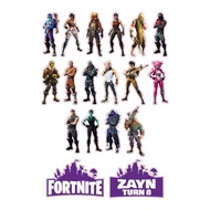 Fortnite Cake Topper with Custom Name and Age