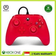 PowerA Wired Controller for Xbox Series X|S, Xbox One, Windows 10/11 - Red (Officially Licensed)
