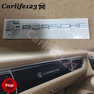 Porsche Macan Cayenne Panamera Taycan 718 911 Sticker Metal Car Interior Exterior Decorative Logo Em