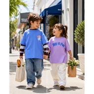 Esteinbo | American Australian Genuine Bluey Wonderful Dog Bree 3-8y Children's Short-Sleeved Top Br