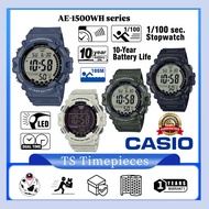 CASIO Digitel Dual Time Sports Watch AE-1500WHX-1 / AE-1500WHX-3 / AE-1500WHX / AE-1500 / AE-1500WH-