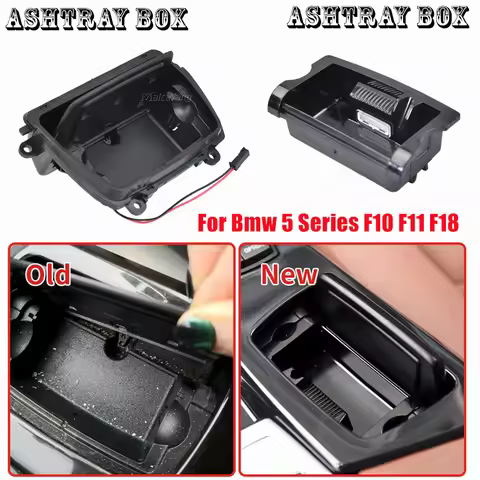 New Black Plastic Center Console Ashtray Assembly Box Fit For Bmw 5 Series F10 F11 F18 51169206347