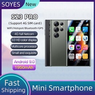 รุ่นใหม่ SOYES S23 Pro สมาร์ทโฟน4G ขนาดเล็กบางเฉียบ3.0นิ้ว Quad Core 2GB RAM 16GB ROM 5MP กล้องด้านหลัง1950mAh WiFi Hotspot Bluetooth GPS Android 9.0 Dual SIM Face Recognition โทรศัพท์มือถือ