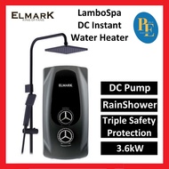 Elmark DC Pump Instant Water Heater With Rain Shower Lambospa