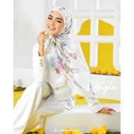 MOONANDSTELLA Tudung Bawal Cotton Printed Printed Bawal