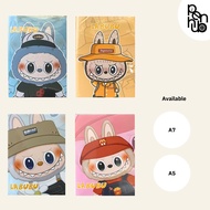 A7/A5 Cute Labubu Notebook Line Notebook - Penhub