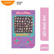 Retro 6D Nail Art No.2