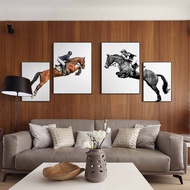 Mrs Framer Horse Rider Canvas Print
