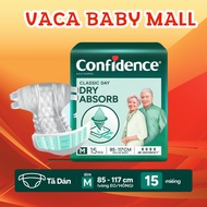 Confidence Classic Day Adult Diapers / Diapers size M15 (15 Pieces)