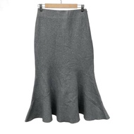 Arpege story Skirt gray Size 2 Women Long Direct from Japan Secondhand
