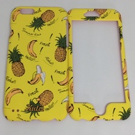 Kutis Iphone 6 6s Case (Pineapple And Banana Background Yellow)