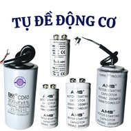Engine starter capacitor 100uf-300uf-400uf-600uf - Engine starter capacitor - WIRED and Plug TYPE