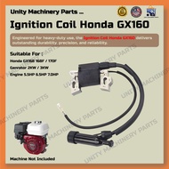 Unity Machinery Parts Honda GX160 Ignition Plug Coil GX168 168F/170F Magneto Generator 2KW/3KW