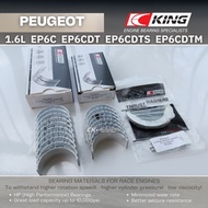 KING Bearing PEUGEOT 1.6L VTi EP6C THP EP6CDT EP6DTS EP6CDTM for 207 208 A9 308 T7 T9 408 508 / 2008