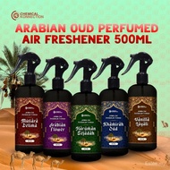CHEMICALK Arabian Oud Perfumed Air Freshener 500ML Raudah Ketenangan Tanah Suci Pewangi Rumah Kereta