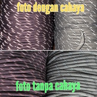 CAHAYA TENDA TentTALI 4mm size flysheet reflective light up when exposed to light reflection sold pe