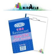 (READY STOCK) Restaurant Order Chit Book 3.5X5 (NROC5010) 1 pcs