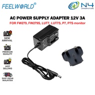 FEELWORLD DC 12V 3A / 1.5A / 1.0A Switching Power Supply Home Power Adapter US Standard for 100V - 2