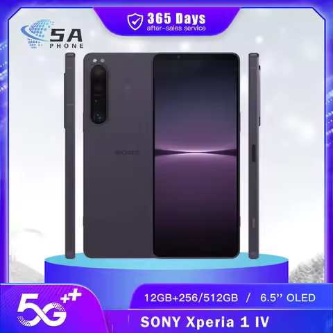 Original Sony Xperia 1 IV 1IV 5G Mobile Phone 12GB RAM 256GB ROM Japan Version NFC 6.5" Triple 12MP