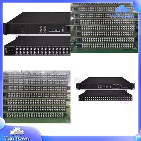 NDS3508B Tuner to IP Gateway for 24/16 FTA DVB-S/S2/S2X or DVB-C/T/T2/ISDB-T Multi-Mode Switchable I