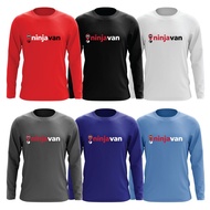 NINJA VAN BAJU LELAKI PEREMPUAN LONGSLEEVE T SHIRT