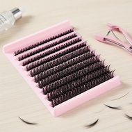 D-Curl 80D Cat Eye Volume Lash Clusters 8-16mm Mixed Length Set