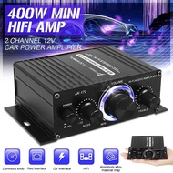 AK170 800W 12V Hifi Power Amplifier Stereo Home Car BASS Audio Amplifier 400W Mini Hifi Amp 2 Channe