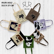 Knitted Tote Bag IRURI SENA Bag A012Wanita