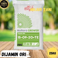 READY STOCK Pupuk NPK Mutiara Grower 25kg