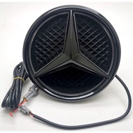 Car Front Grilled Star Emblem LED Illuminated Logo White Blue Red Light For Mercedes Benz W166 X205 