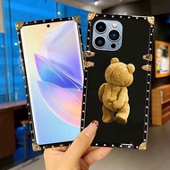 Flower For OPPO A79 5G A92 A52 A3S A5 A38 A18 A1Pro Reno8T A17 A17K A15 A15S A35 A16K A98 A1K C2 Find X5Pro NARZ050i NARZ050A Casing Flower Cover Cellphone Case Square