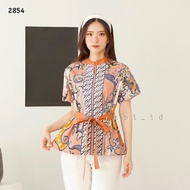 ch8 Atasan batik  / blouse batik lengan pendek / blouse batik
